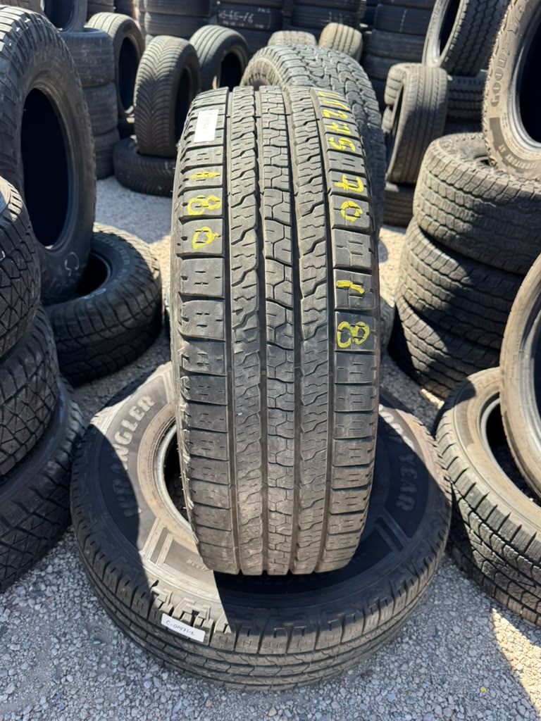 LT275/70R18 Pair (2 Used Tires) Goodyear Wrangler Workhorse HT