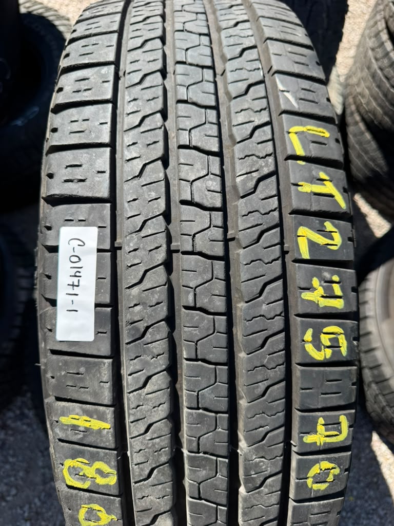 LT275/70R18 Pair (2 Used Tires) Goodyear Wrangler Workhorse HT