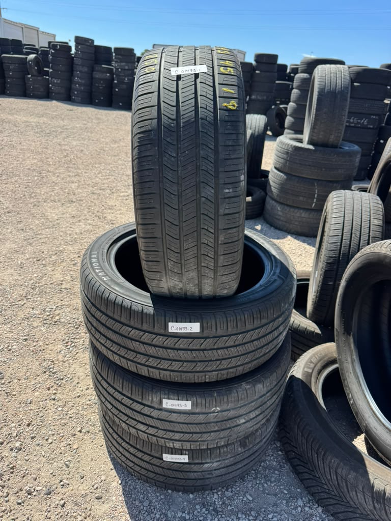 245/45R19 Set (4 Used Tires) National Touring