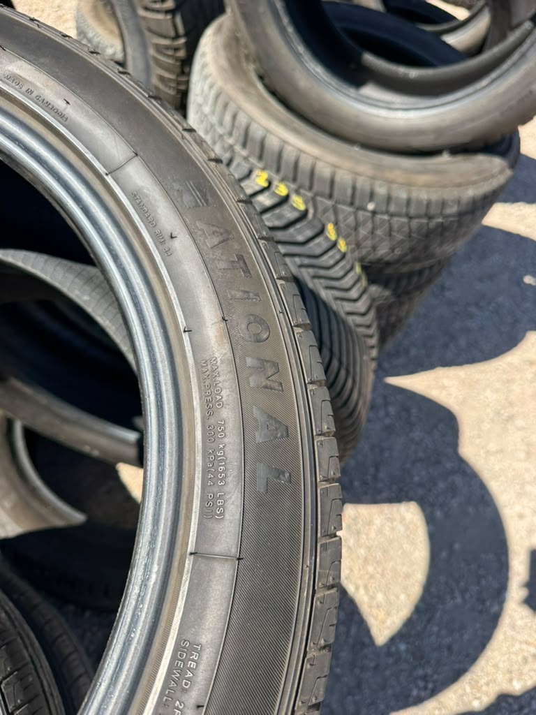 245/45R19 Set (4 Used Tires) National Touring