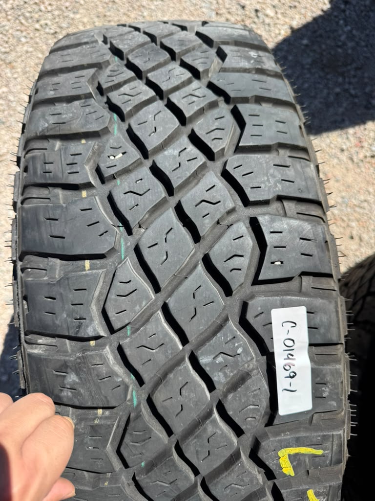 LT275/70R18 Set (4 Used Tires) Goodyear Territory MT