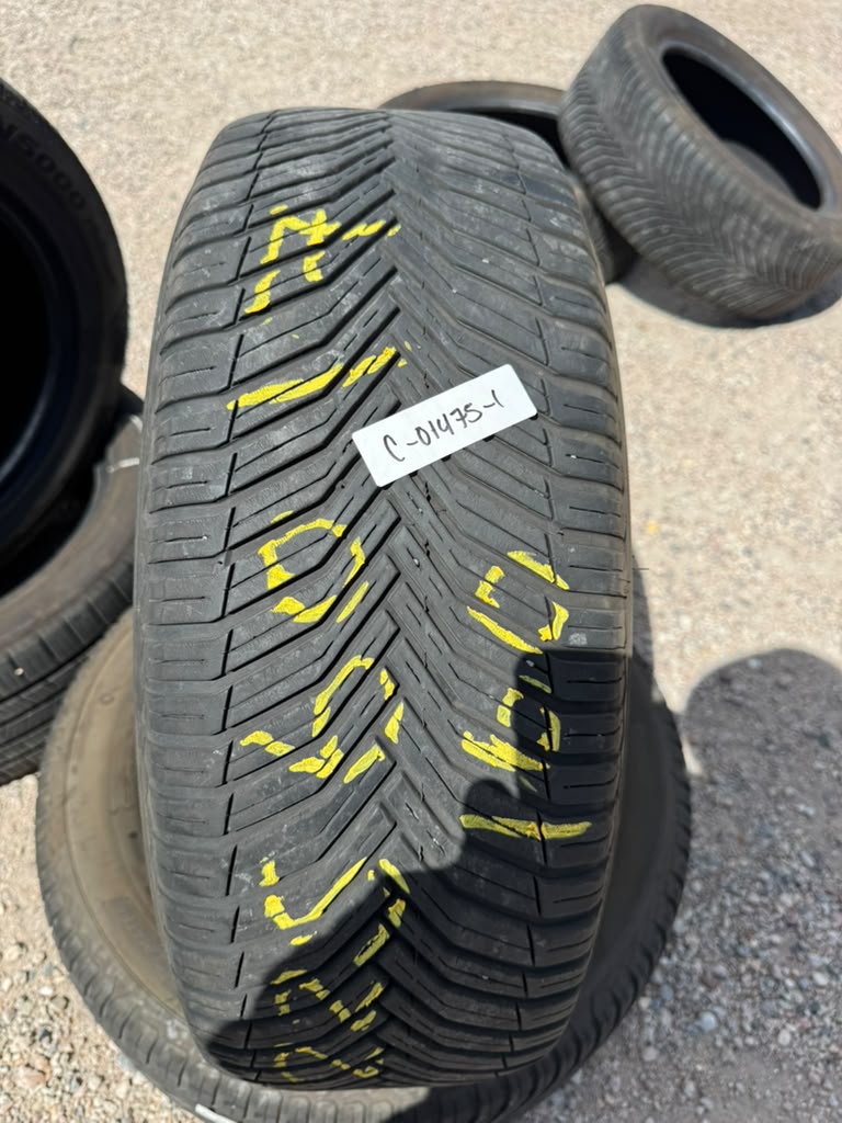 225/60R17 Pair (2 Used Tires) Michelin Cross Climate