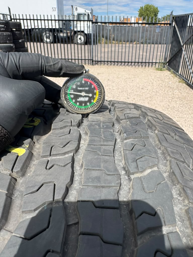 265/65R18 Set (4 Used Tires) Goodyear Wrangler Territory