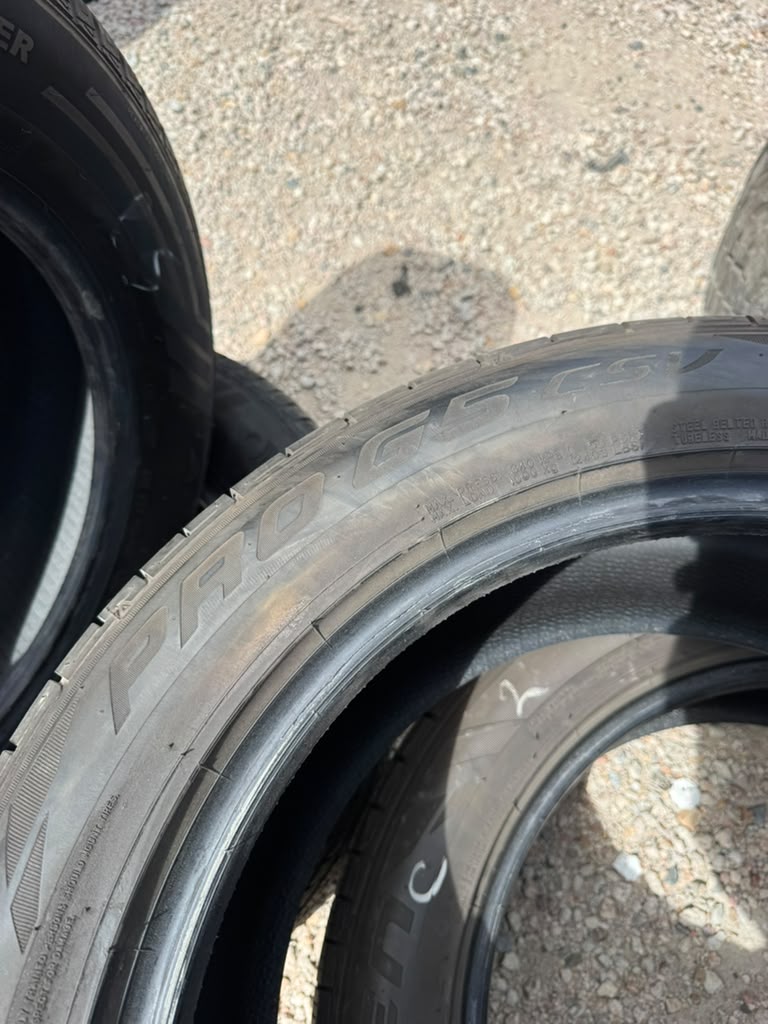265/50R20 Set (4 Used Tires) Falken Pro G5 CSV