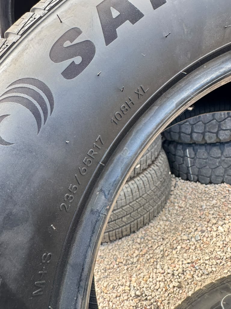 265/50R20 Pair (2 Used Tires) Sailun Atrezzo 4S