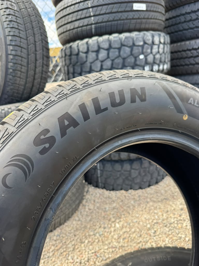 265/50R20 Pair (2 Used Tires) Sailun Atrezzo 4S