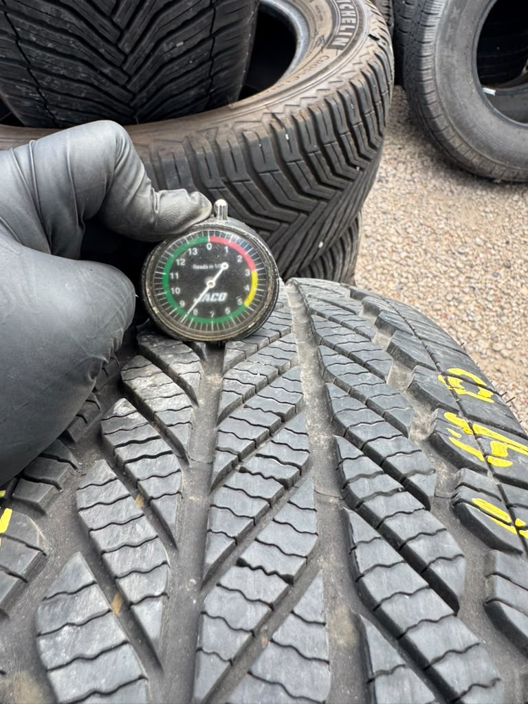 225/60R18 Pair (2 Used Tires) Bridgestone Weather Peak