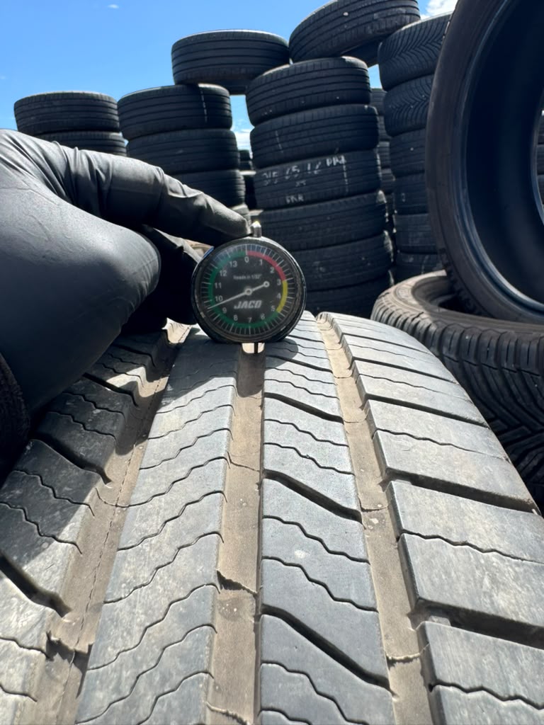 245/50R20 Pair (2 Used Tires) Michelin Defender