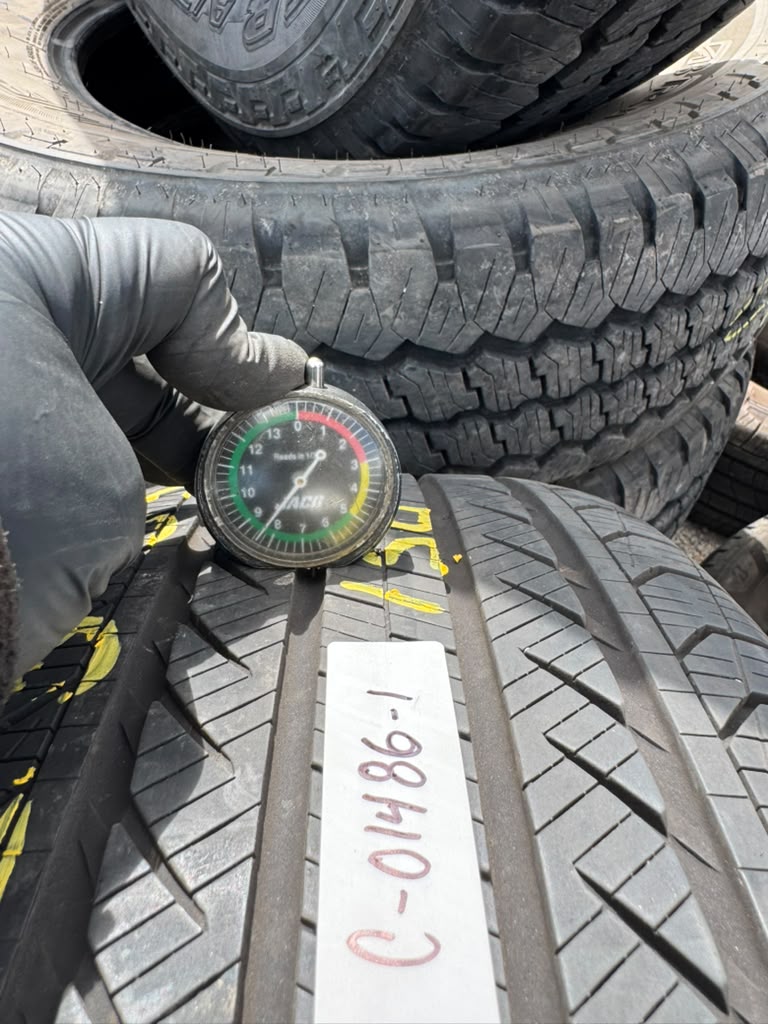 225/55R18 Pair (2 Used Tires) Continental Pro Contact GX