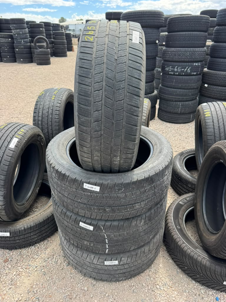 265/50R20 Set (4 Used Tires) Michelin Defender LTX M/S