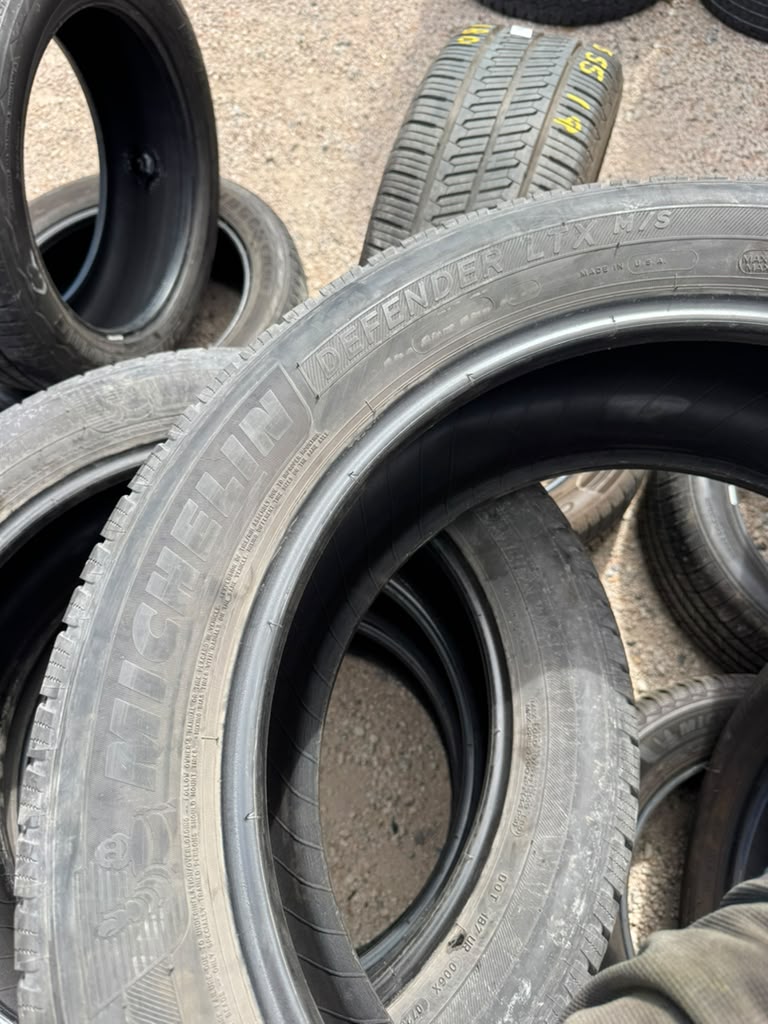265/50R20 Set (4 Used Tires) Michelin Defender LTX M/S
