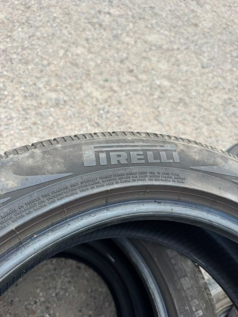 225/55R19 Set (4 Used Tires) Pirelli Scorpion AS Plus 3