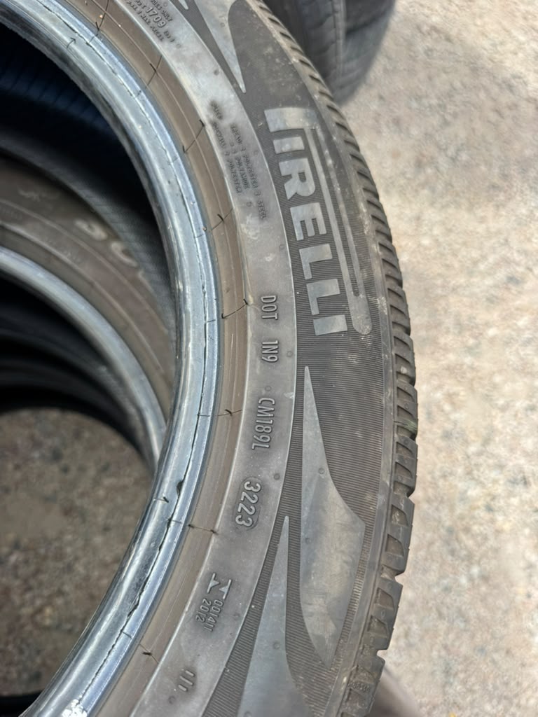 225/55R19 Set (4 Used Tires) Pirelli Scorpion AS Plus 3