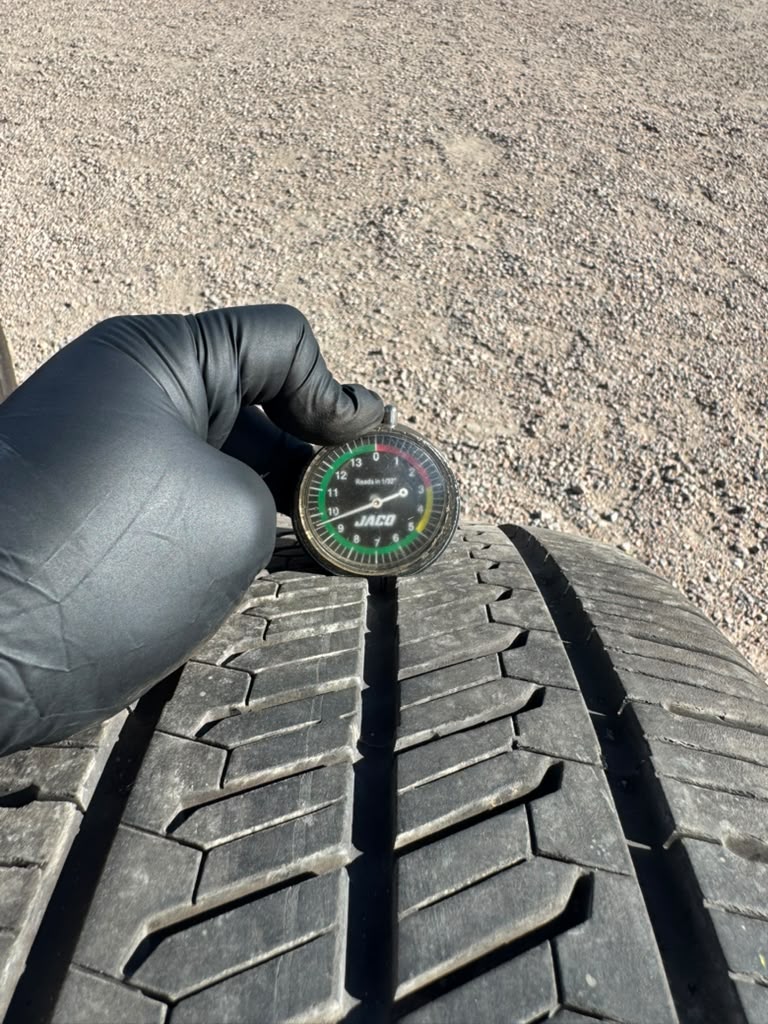235/55R19 Pair (2 Used Tires) Continental Control Contact