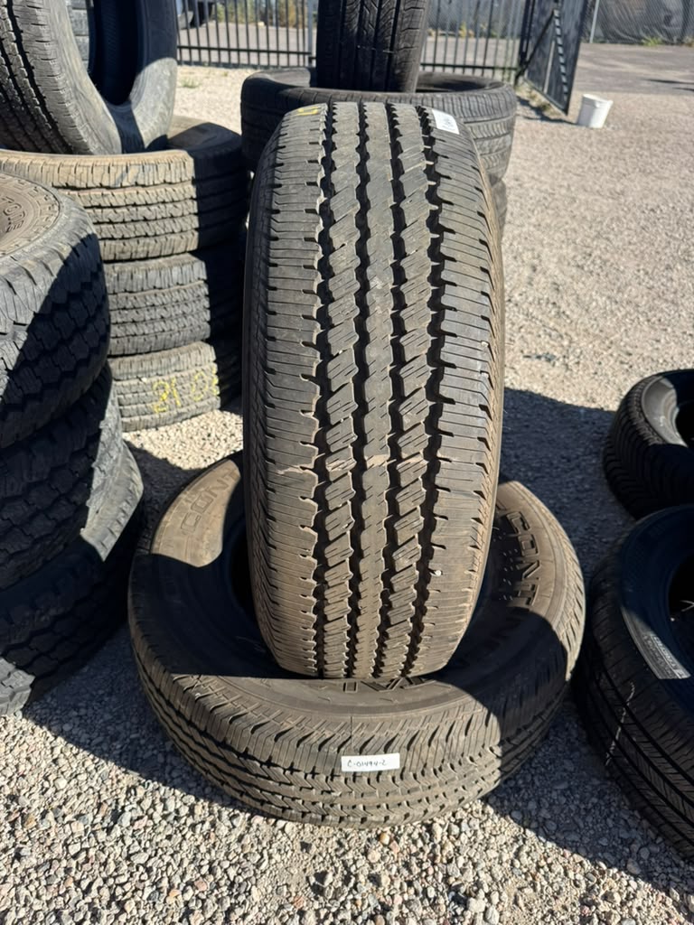 LT275/65R18 Pair (2 Used Tires) Continental Contitrac