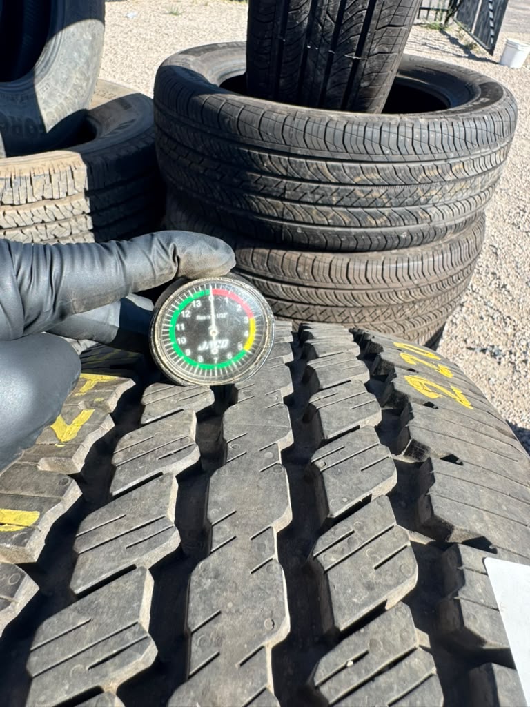 LT275/65R18 Pair (2 Used Tires) Continental Contitrac