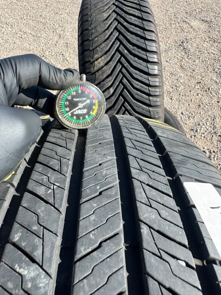 235/55R19 Pair (2 Used Tires) Cascade Premier Touring Tire