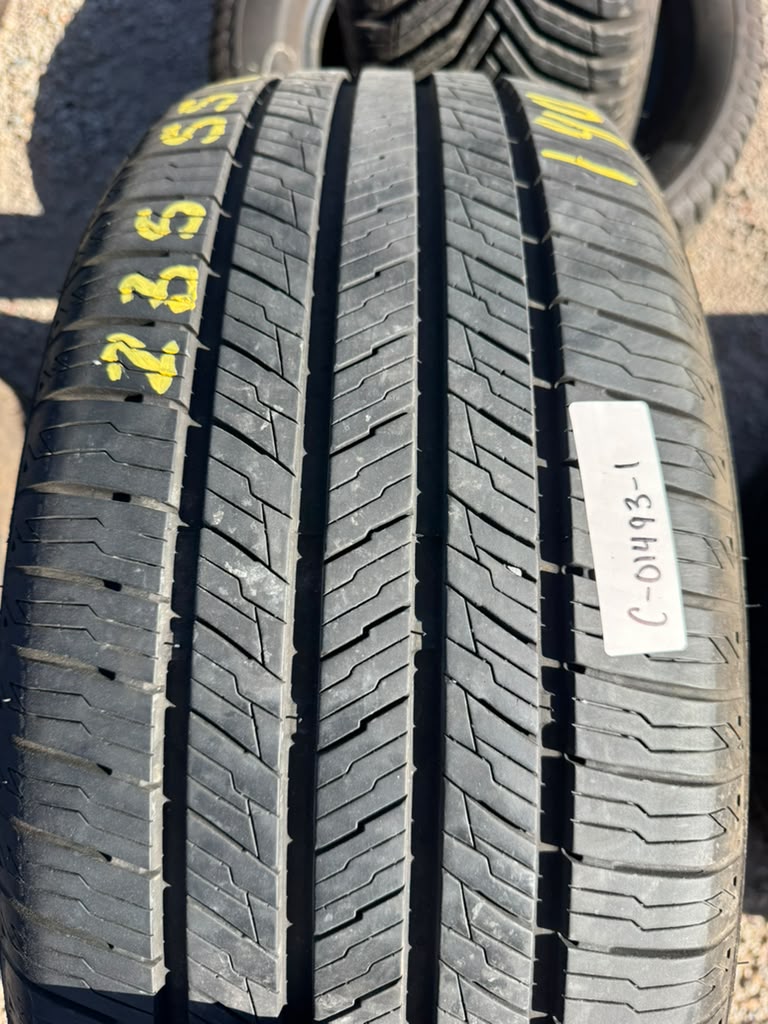 235/55R19 Pair (2 Used Tires) Cascade Premier Touring Tire