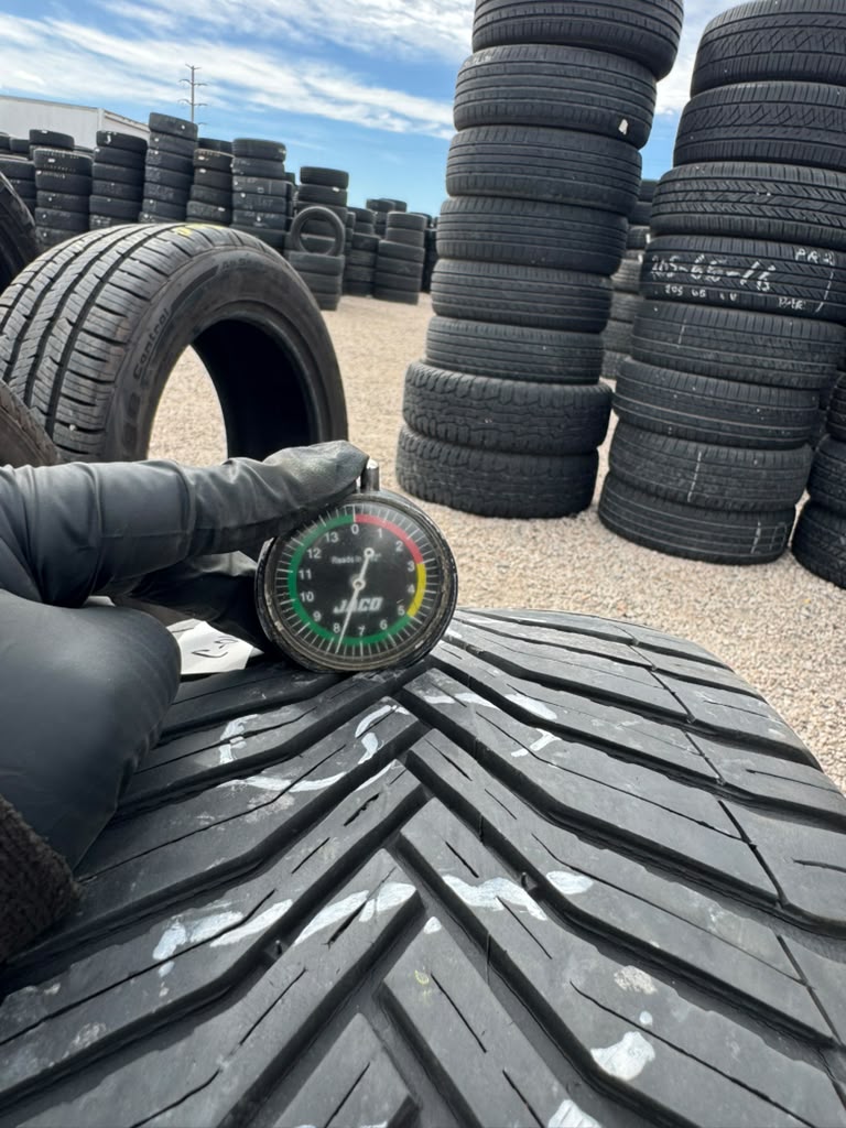 215/45R17 Pair (2 Used Tires) Michelin Cross Climate