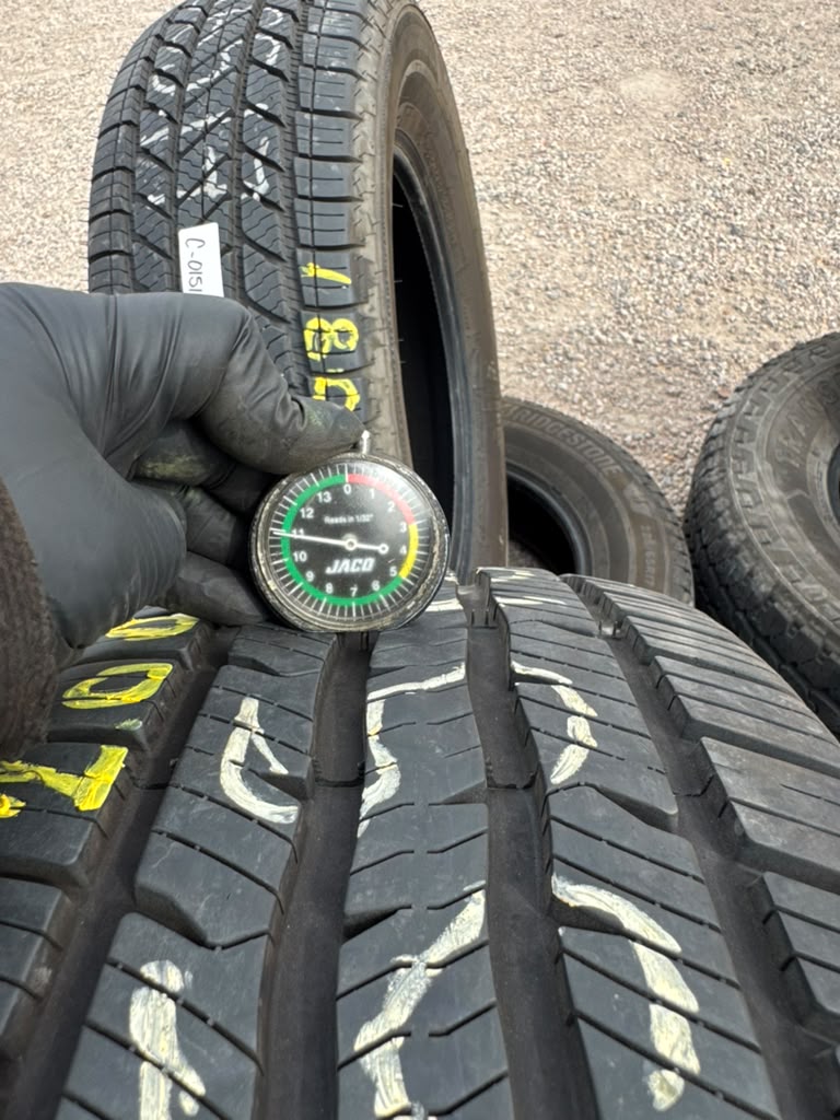 225/55R18 Set (4 Used Tires) Bfgoodrich Advantage Control - 📍 Commerce City