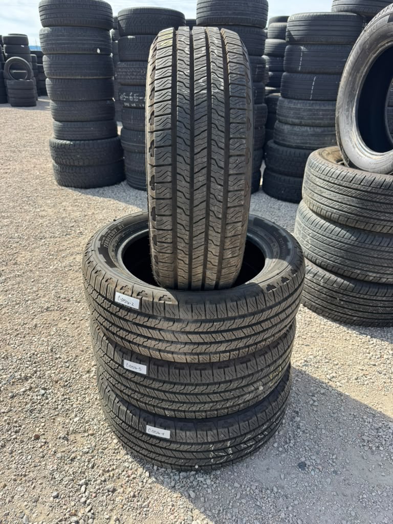 225/55R19 Set (4 Used Tires) Goodyear Wrangler Territory HT