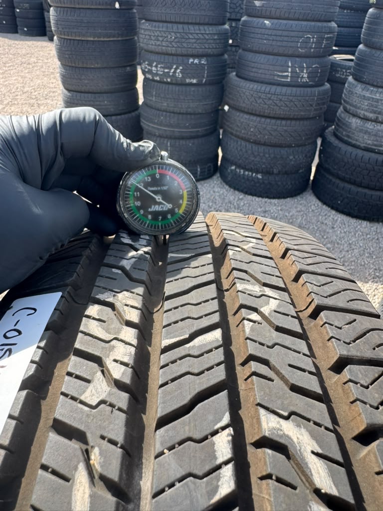 225/55R19 Set (4 Used Tires) Goodyear Wrangler Territory HT