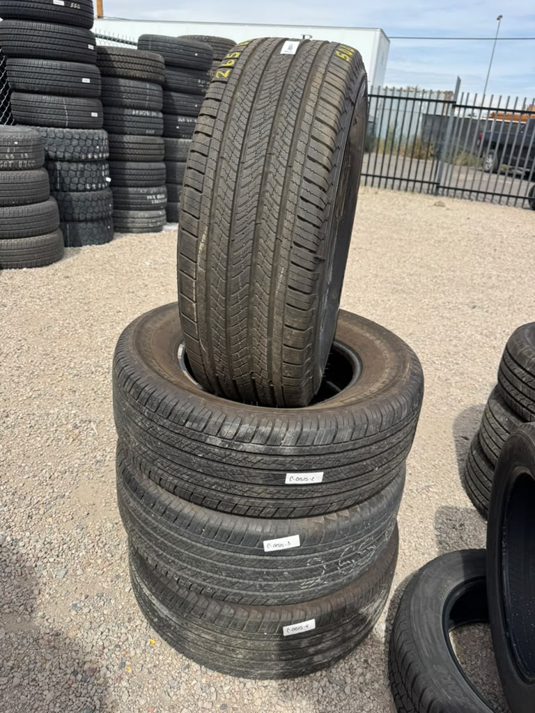 265/65R18 Set (4 Used Tires) Michelin Primacy LTX - 📍 Commerce City