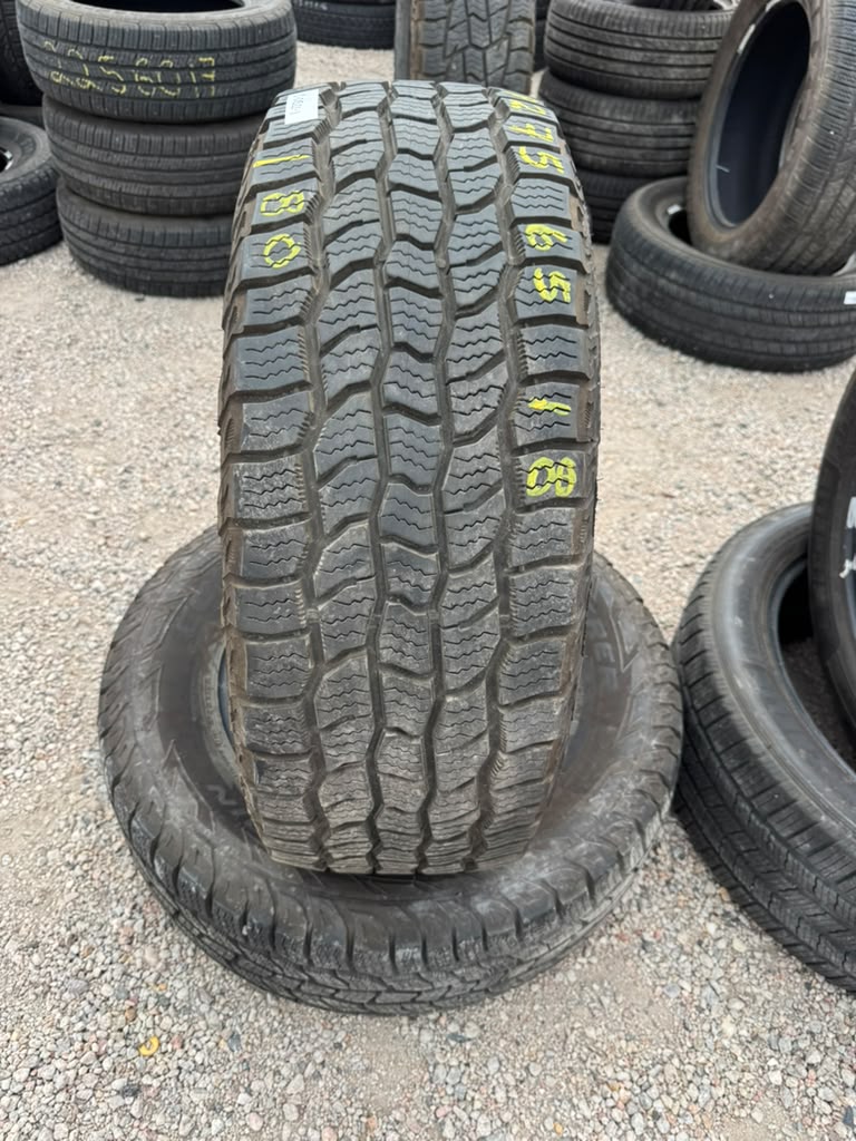 275/65R18 Pair (2 Used Tires) Cooper Discoverer - 📍 Commerce City