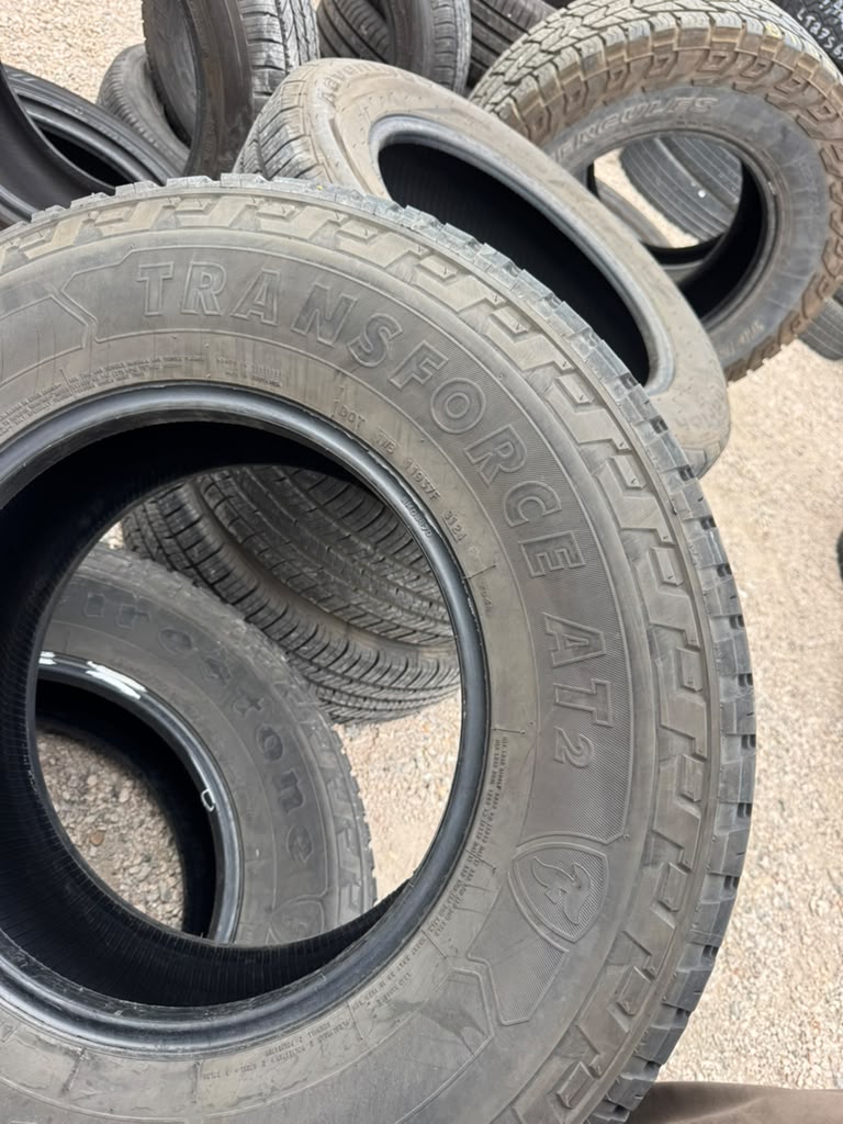 LT245/75R16 Pair (2 Used Tires) Firestone Transforce AT2 - 📍 Commerce City