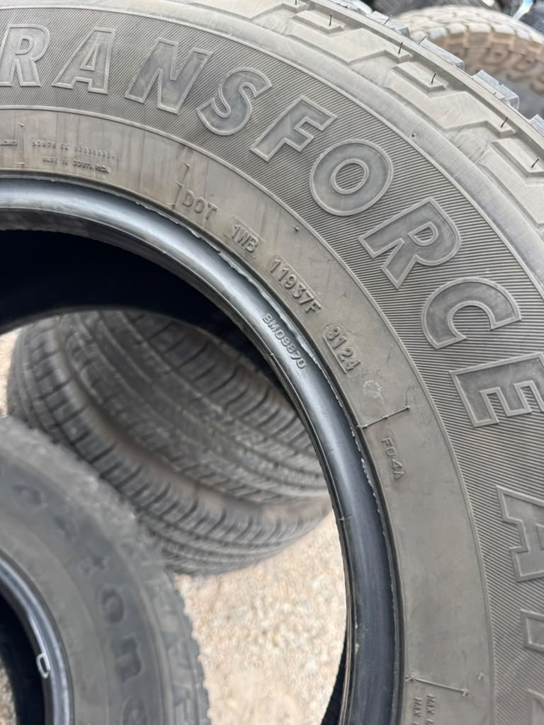 LT245/75R16 Pair (2 Used Tires) Firestone Transforce AT2 - 📍 Commerce City