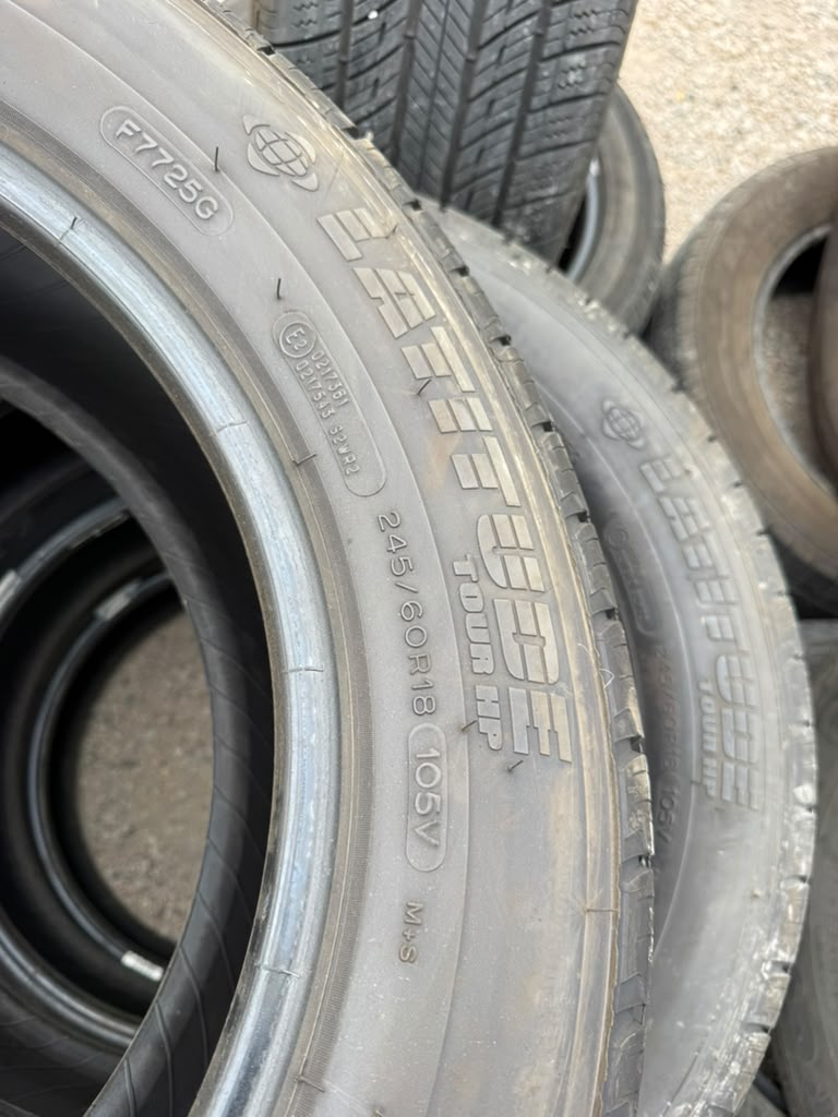 245/60R18 Set (4 Used Tires) Michelin Latitude - 📍 Commerce City