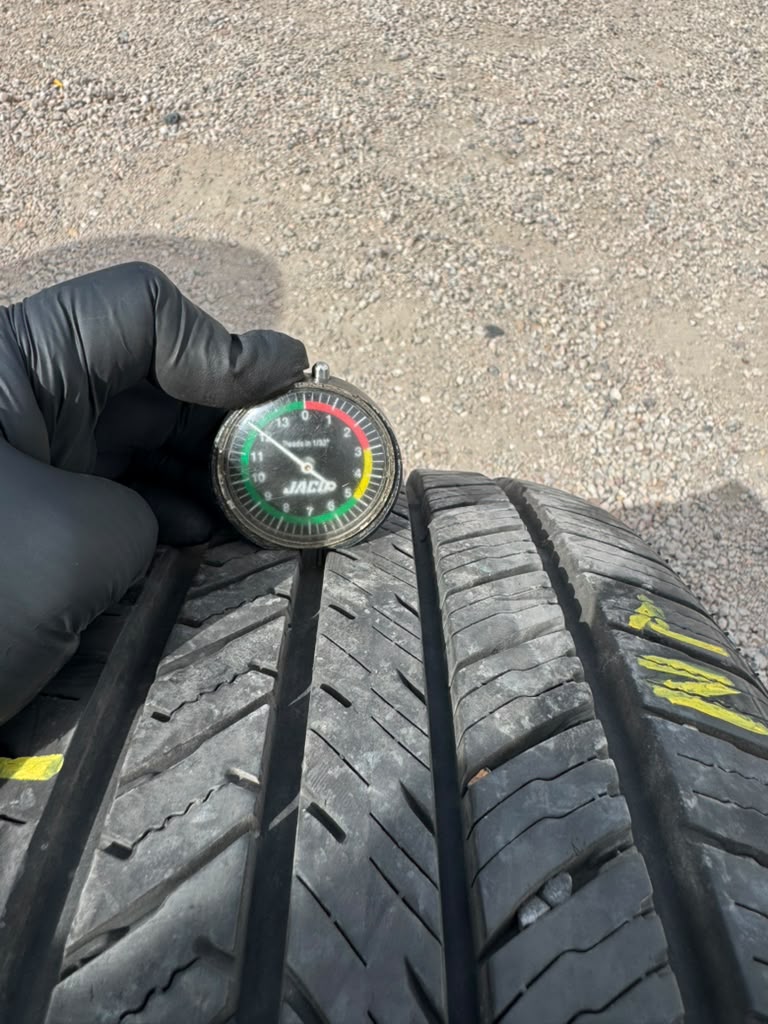 215/55R17 Pair (2 Used Tires) Yokohama YK-GTX