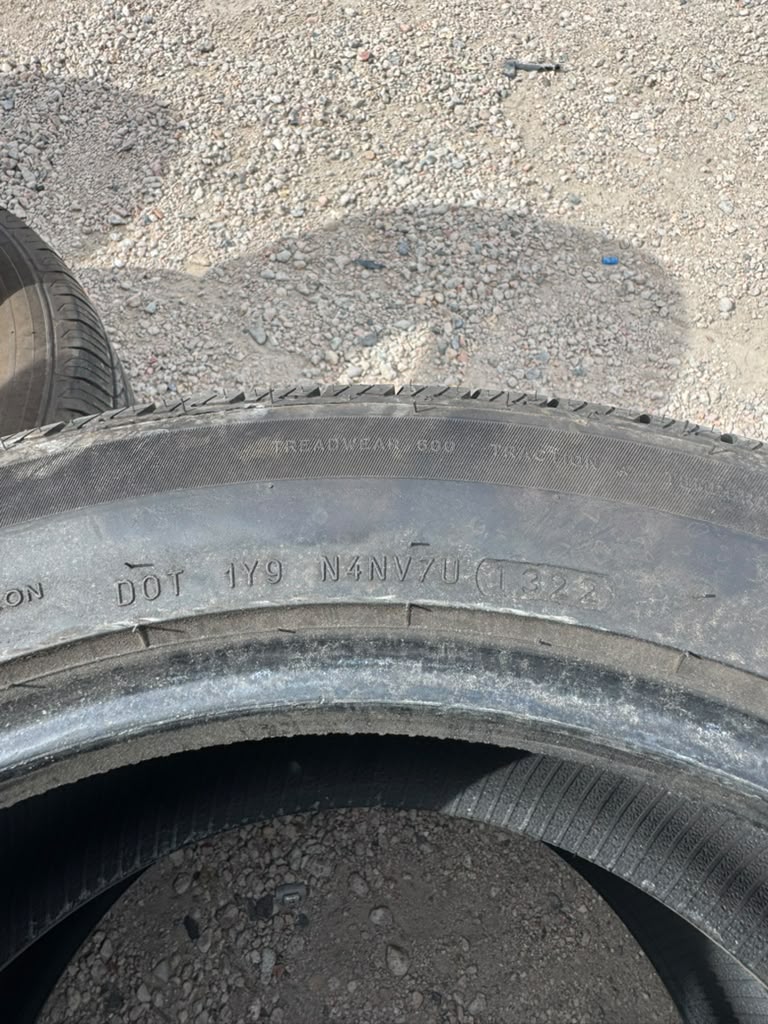 255/50R20 Pair (2 Used Tires) Uniroyal Tiger Paw - 📍 Commerce City