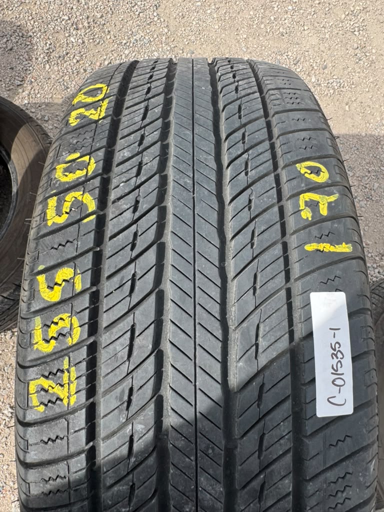 255/50R20 Pair (2 Used Tires) Uniroyal Tiger Paw - 📍 Commerce City
