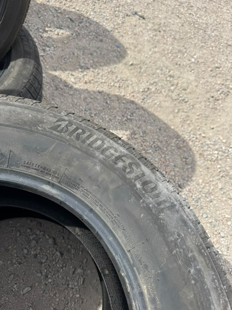 255/65R18 Pair (2 Used Tires) Bridgestone Alenza - 📍 Commerce City