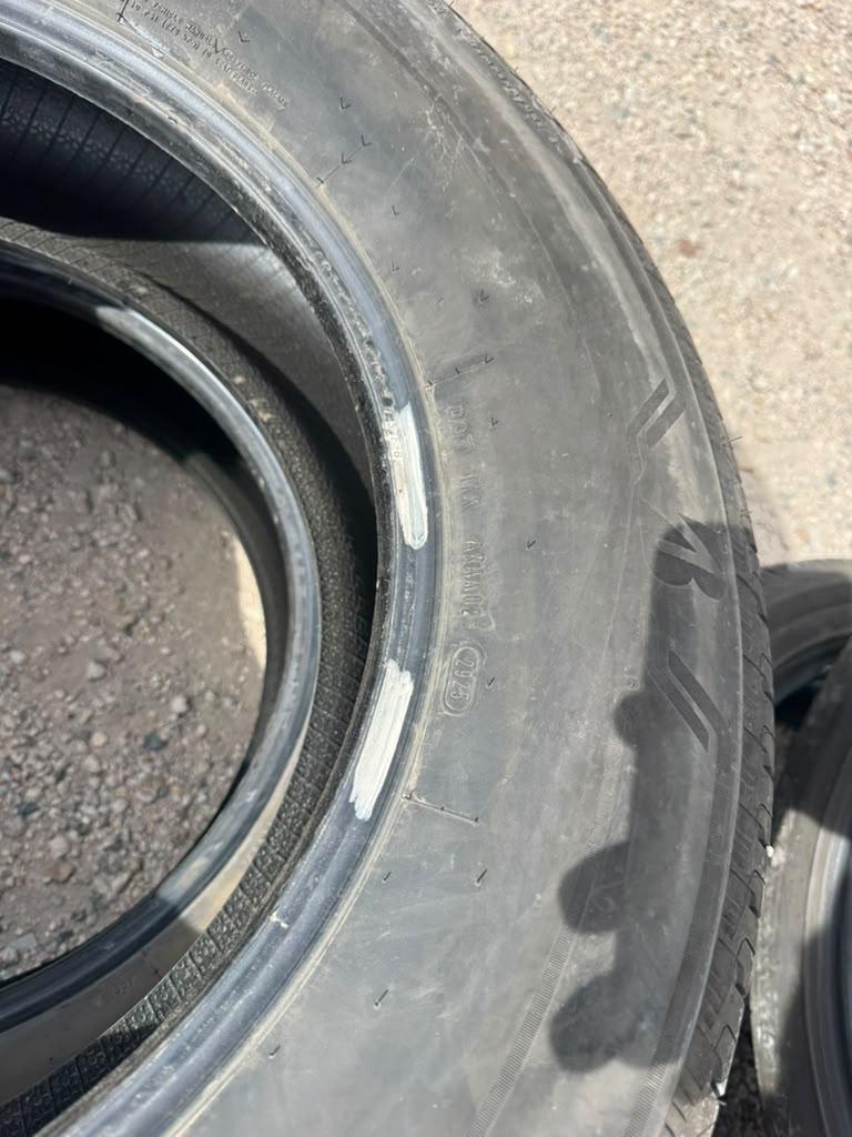 255/65R18 Pair (2 Used Tires) Bridgestone Alenza - 📍 Commerce City