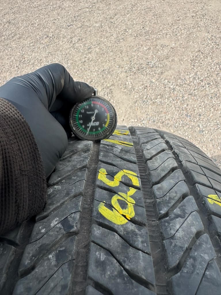 255/65R18 Pair (2 Used Tires) Bridgestone Alenza - 📍 Commerce City