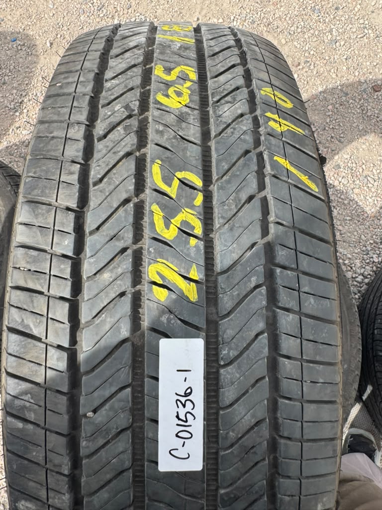 255/65R18 Pair (2 Used Tires) Bridgestone Alenza - 📍 Commerce City