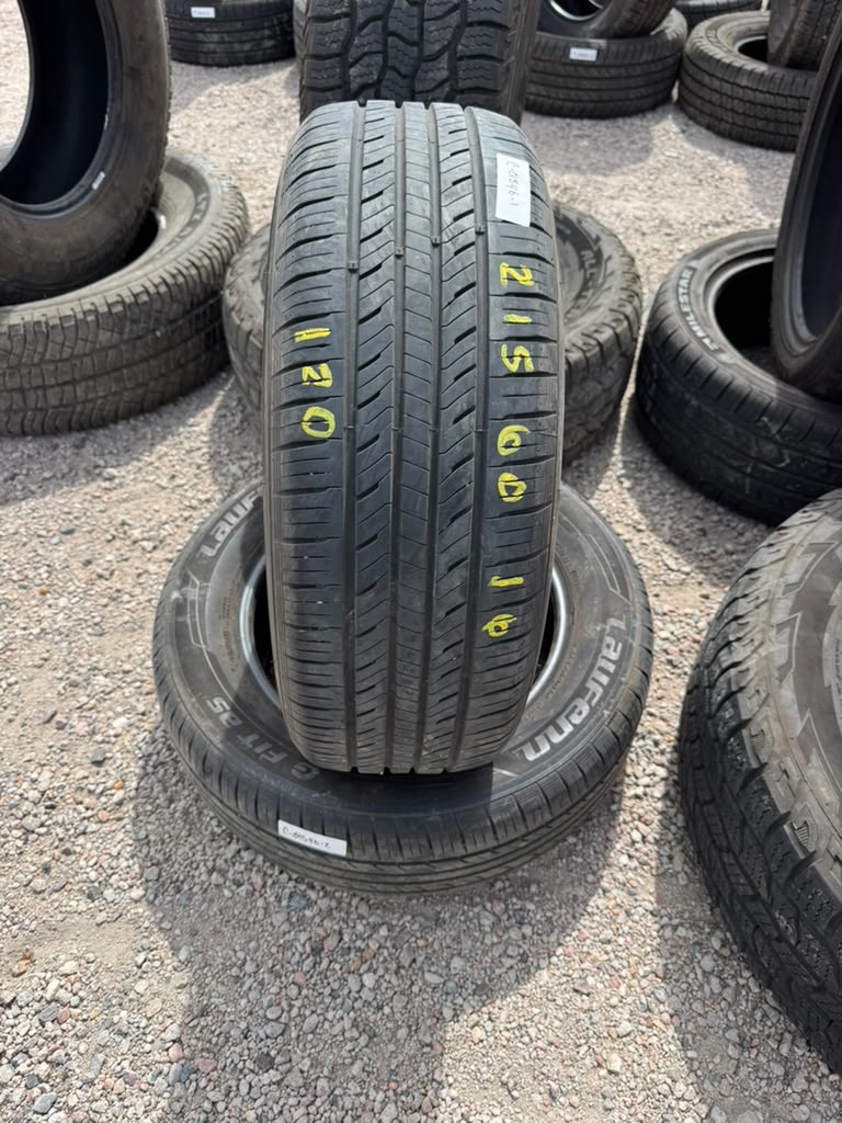 215/60R16 Pair (2 Used Tires) Laufenn G fit