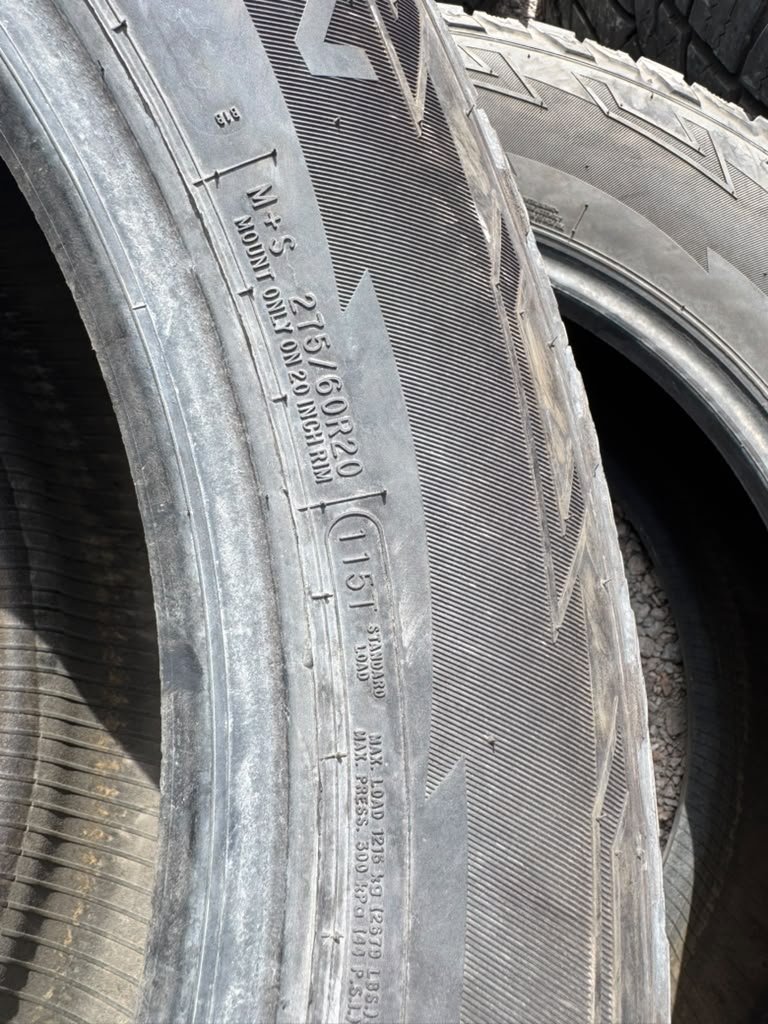 275/60R20 Pair (2 Used Tires) Cooper Discoverer - 📍 Commerce City
