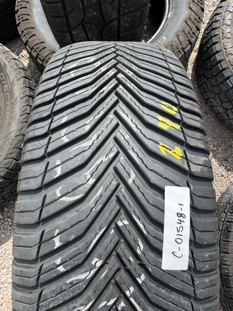 225/55R18 Pair (2 Used Tires) Michelin Cross Climate