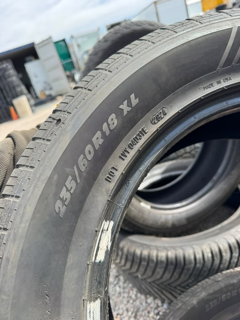235/60R18 Pair (2 Used Tires) Mazama Open Range HTS
