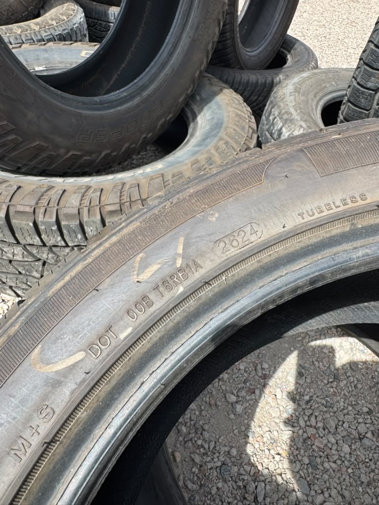 245/45R19 Pair (2 Used Tires) Milestar MS932 - 📍 Commerce City