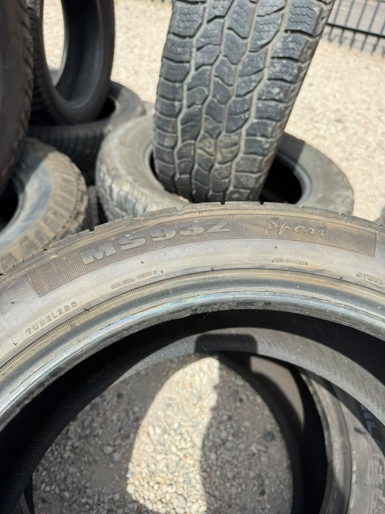 245/45R19 Pair (2 Used Tires) Milestar MS932 - 📍 Commerce City