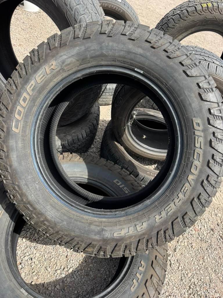 LT275/65R20 Pair (2 Used Tires) Cooper Discoverer ATP - 📍 Commerce City