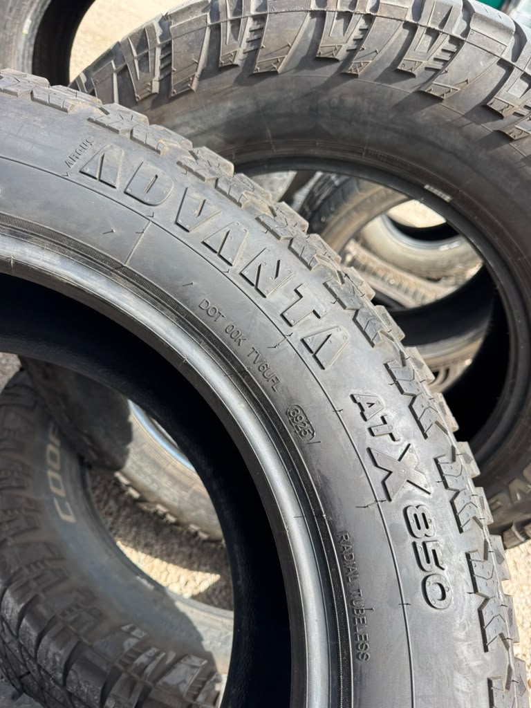 LT275/65R20 Pair (2 Used Tires) Advanta ATX850 - 📍 Commerce City