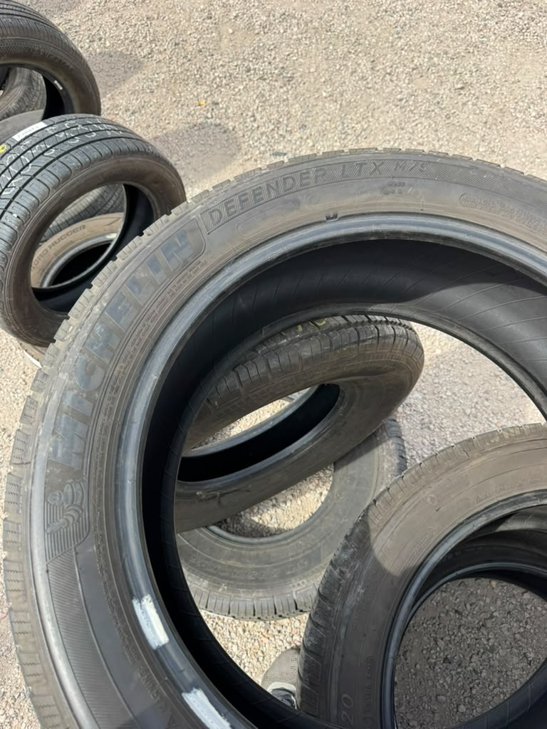 255/50R20 Set (4 Used Tires) Michelin Defender LTX M/S - 📍 Commerce City