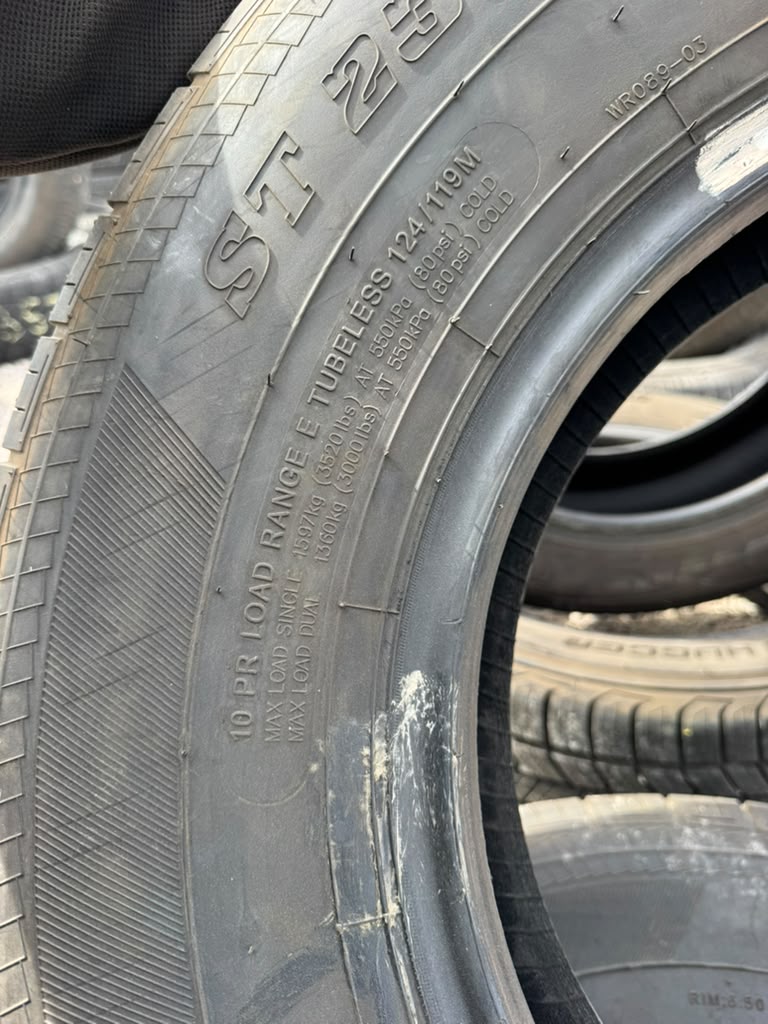 ST235/80R16 Pair (2 Used Tires) Hi-Run Trailer Tires - 📍 Commerce City
