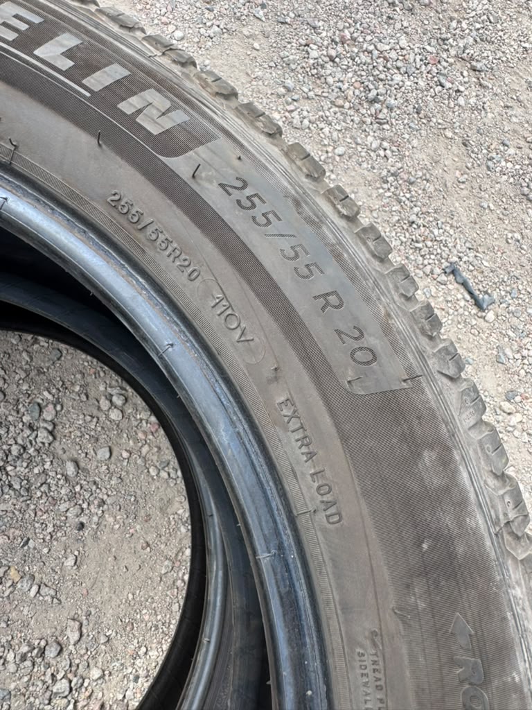 255/55R20 Pair (2 Used Tires) Michelin Cross Climate 2 - 📍 Commerce City