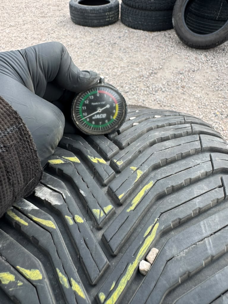 255/55R20 Pair (2 Used Tires) Michelin Cross Climate 2 - 📍 Commerce City